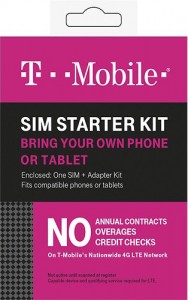 This was the T-Mobile pre-paid SIM I purchased. Obviously the packaging may change in the future.